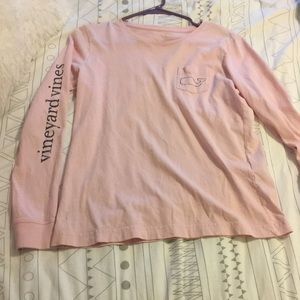 Pink vineyard vines long sleeved !